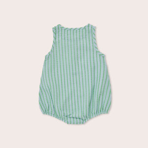 Saltwater Stripe Bubble Romper