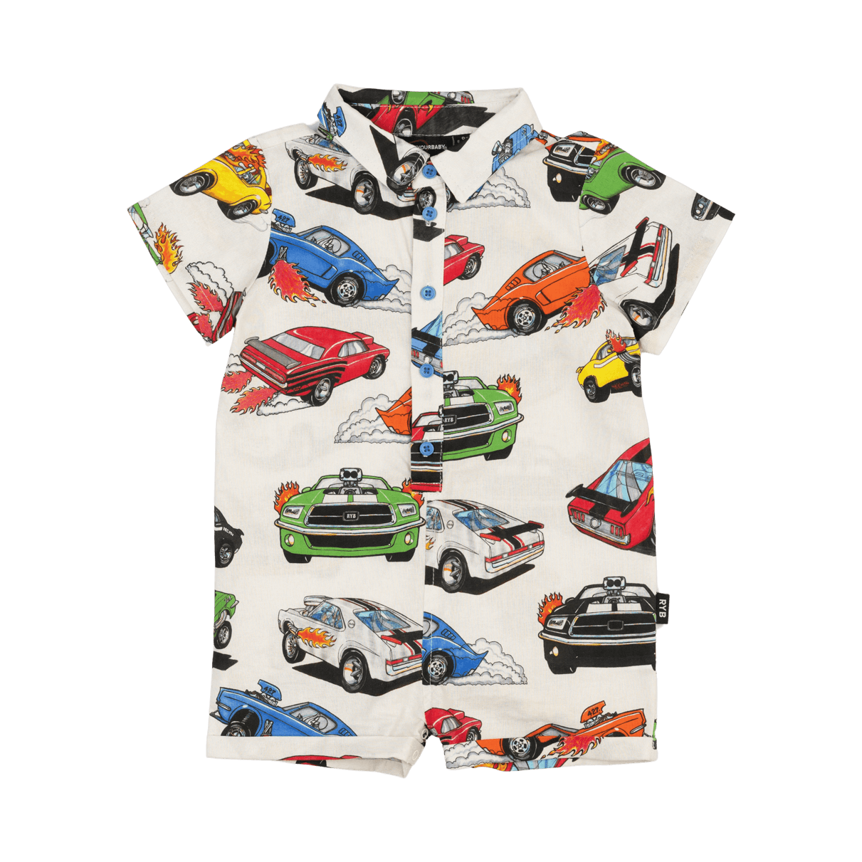 Cars Baby Shirt Romper