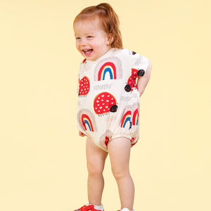 Love Bug Rainbow Oversized Bodysuit