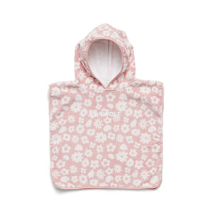 Baby Hooded Towel (Blush Floral)