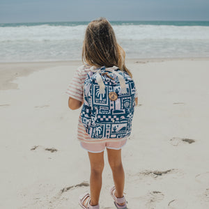 Mini Backpack (Blush Postcards)