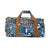 Packable Duffel Bag (Blue Postcards)