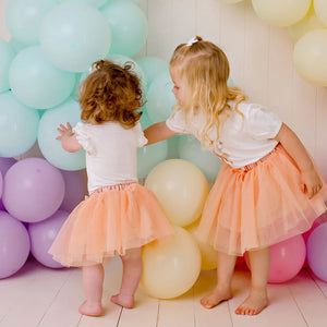 Tulle Skirt (Soft Peach)