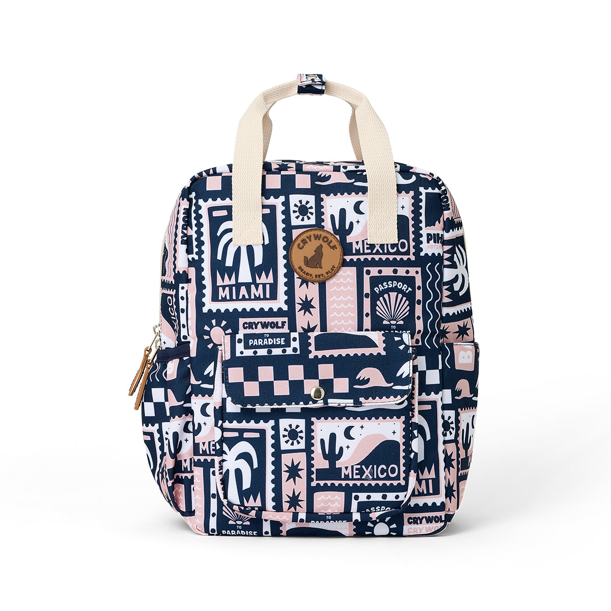 Mini Backpack (Blush Postcards)