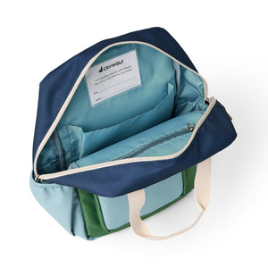 Mini Backpack (Ocean Colour Block)