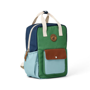 Mini Backpack (Ocean Colour Block)