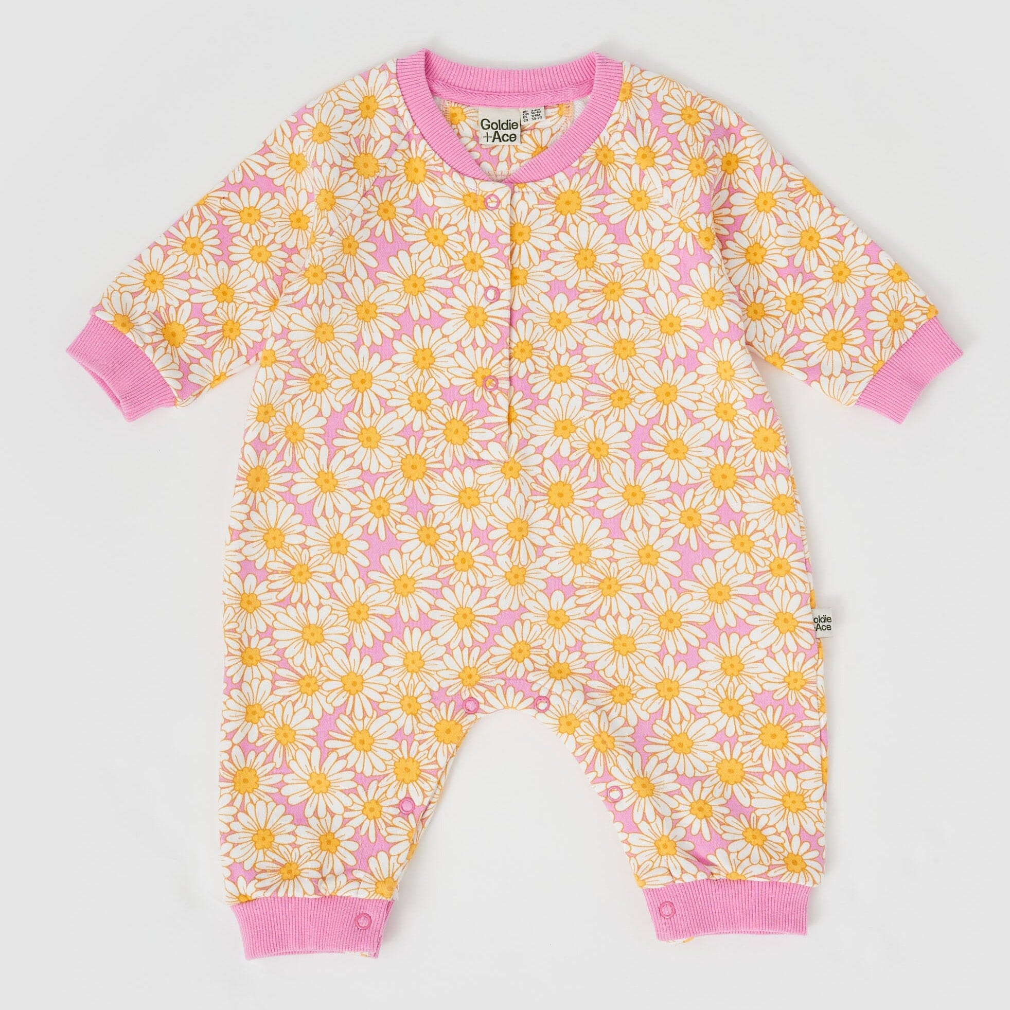 DAISY MEADOW RELAXED TERRY ROMPER