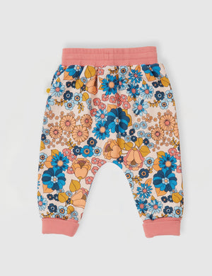 WILLA WILDFLOWER RELAXED TERRY SWEATPANTS