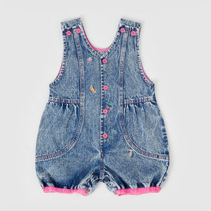 Nina Fruity Denim Romper