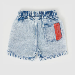 Noah Colour Pop Cargo Denim Shorts