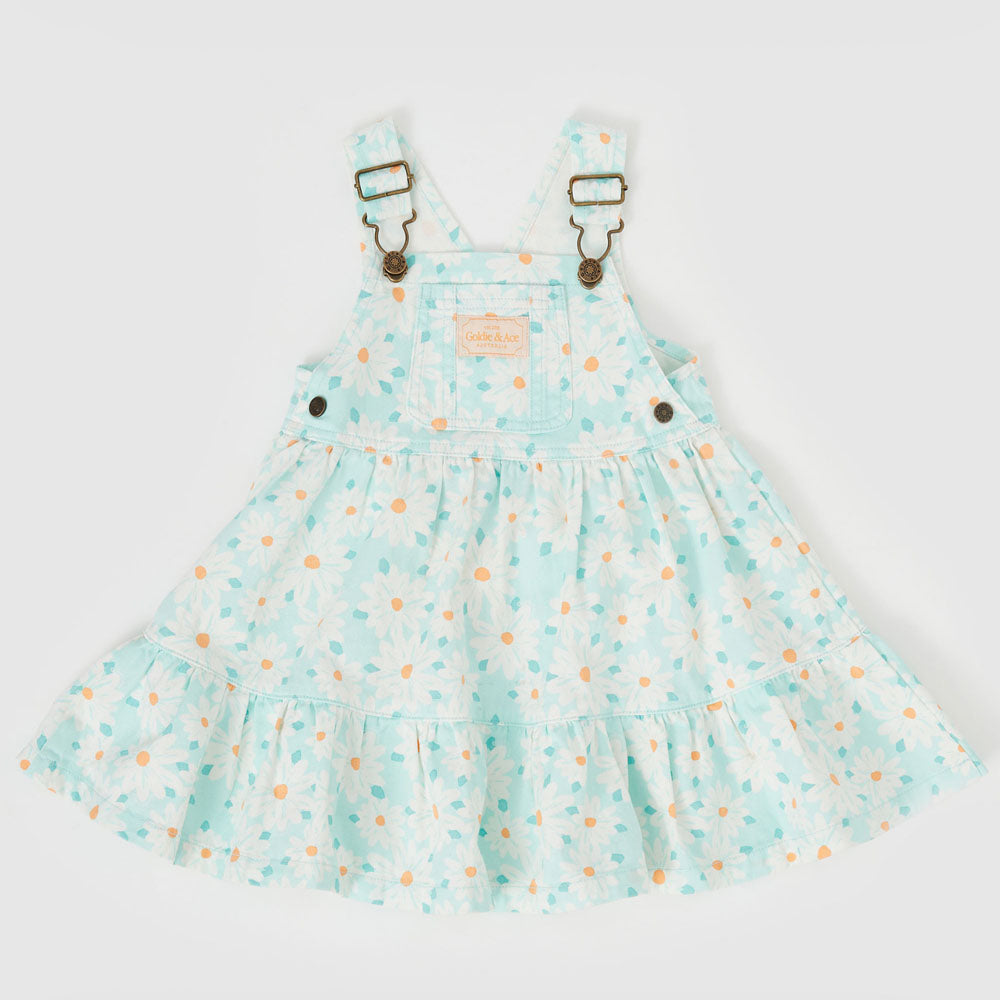 Tully Tiered Pinafore Dress