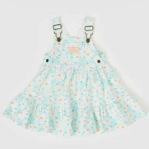 Tully Tiered Pinafore Dress