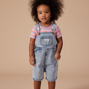 Burton Vintage Washed Denim Overalls