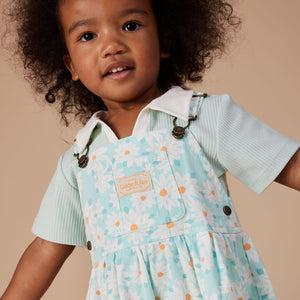 Tully Tiered Pinafore Dress