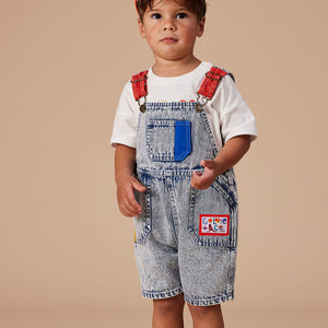 Burton Colour Pop Cargo Denim Overalls