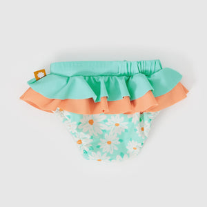 Daisy Delight Frill Waist Swim Nappy