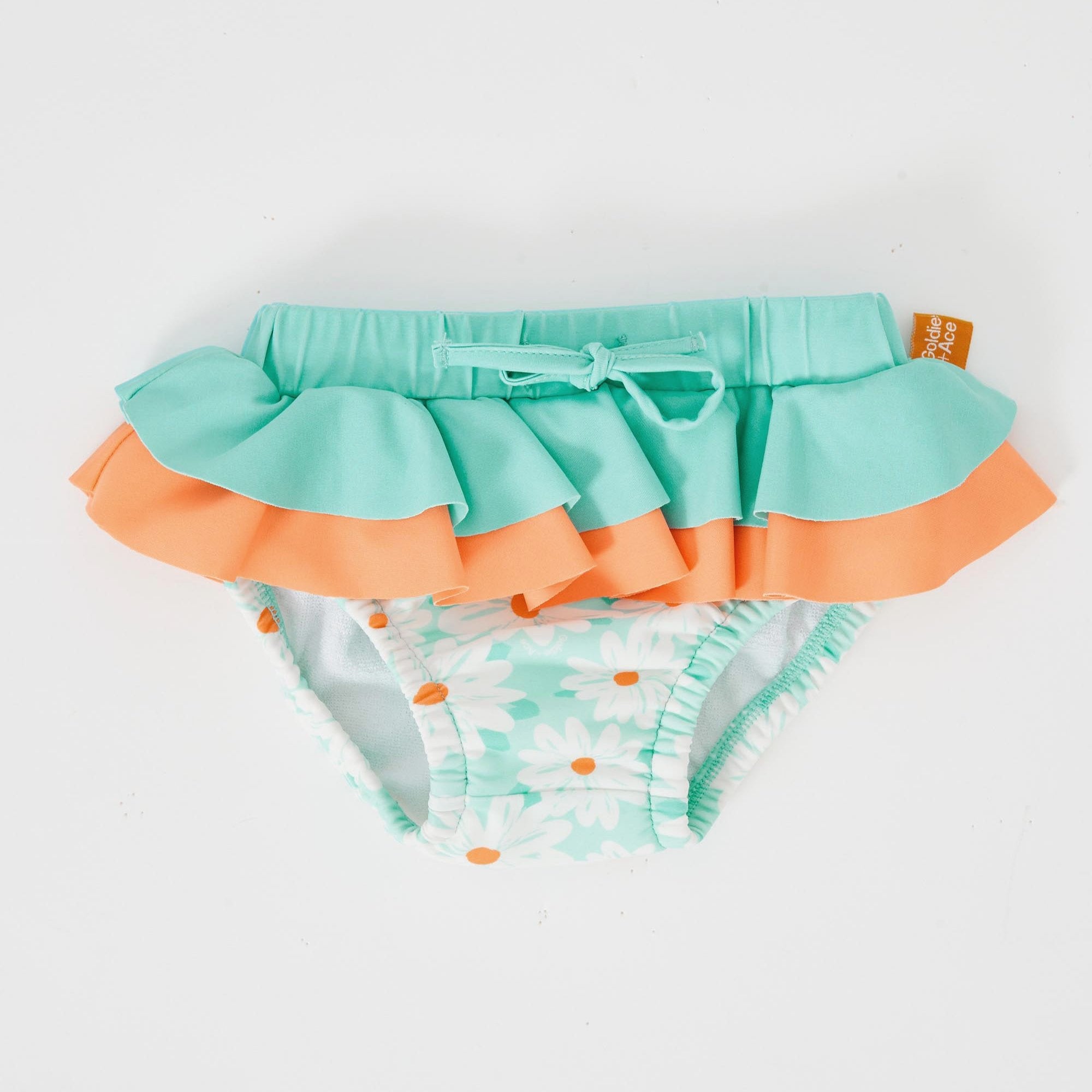 Daisy Delight Frill Waist Swim Nappy