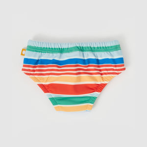 Bold Stripe Swim Nappy