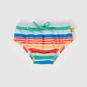 Bold Stripe Swim Nappy