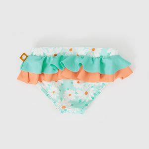 Daisy Delight Frill Waist Bikini Bottom