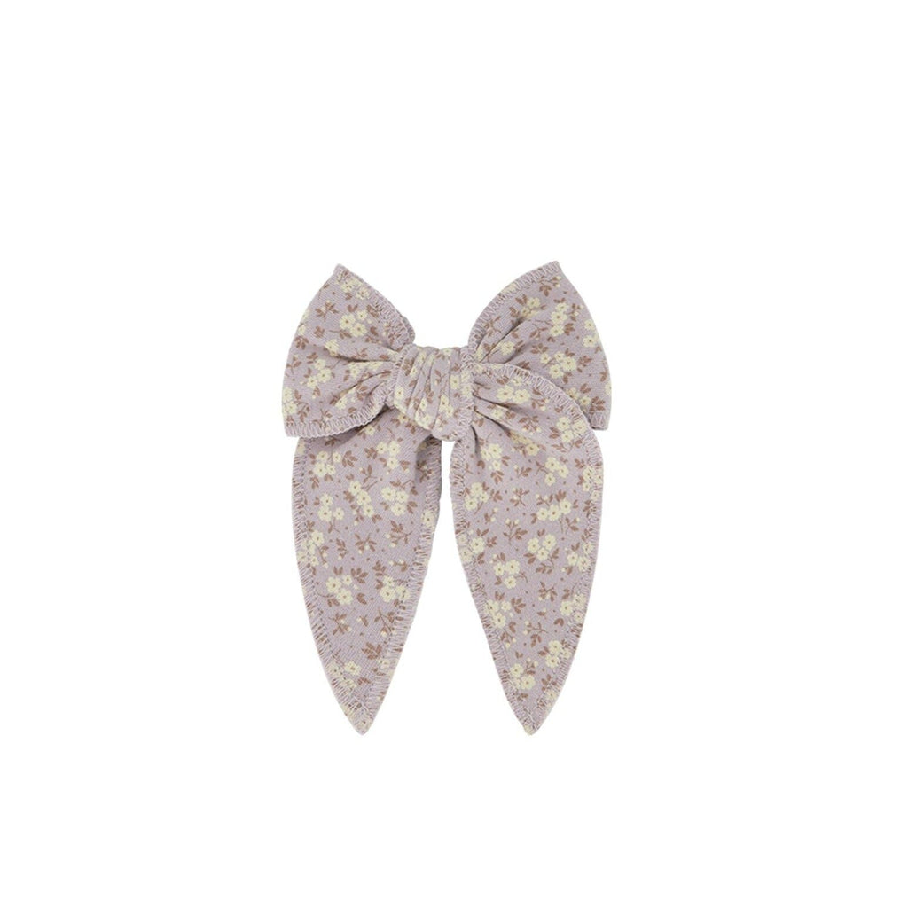 Organic Cotton Bow - Rosalie Field Raindrop - Kawaii Kids