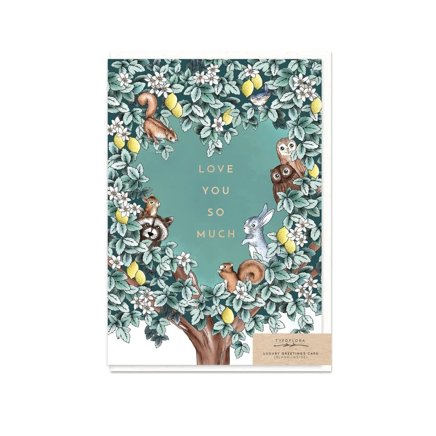 Woodland Love You Card