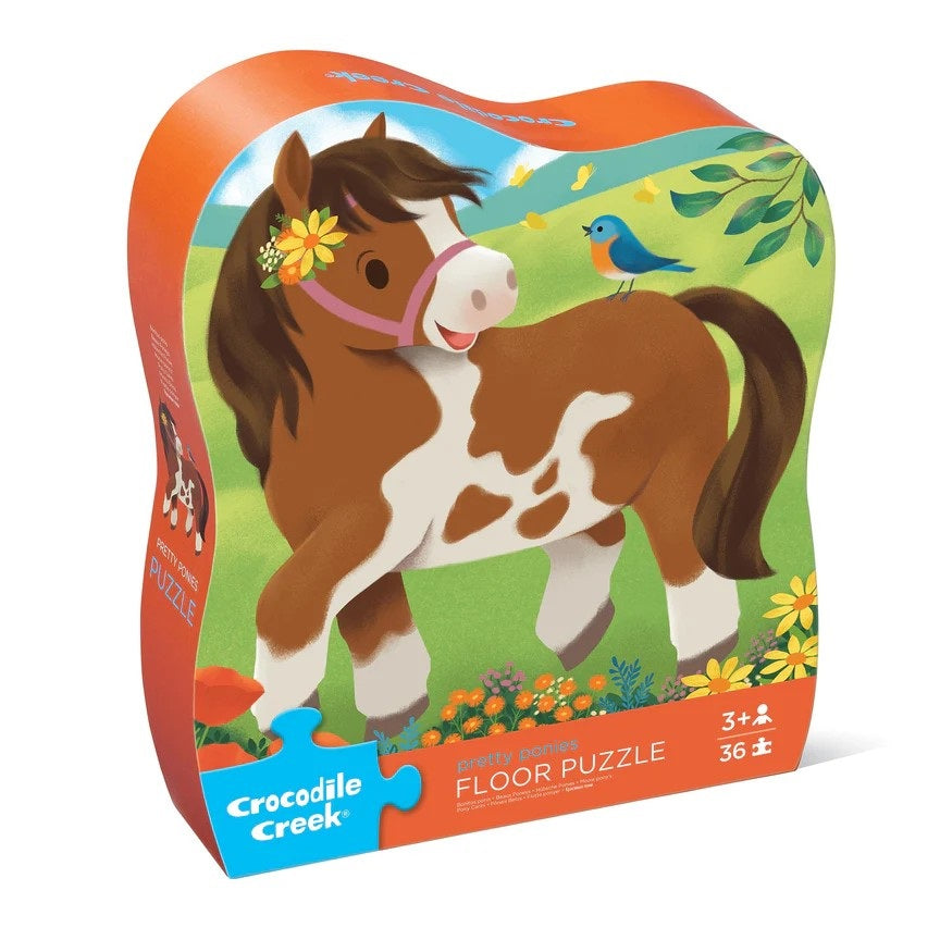 Classic Floor Puzzle 36 PC - Pretty Ponies