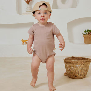 Taupe Rib Bodysuit