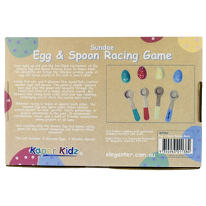 Sundae Egg & Spoon Racing Game