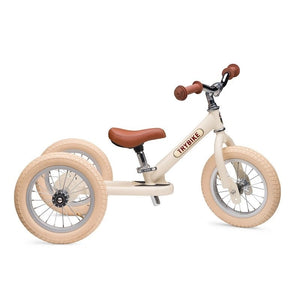 Steel 2 in 1 TryBike (Vintage Cream)