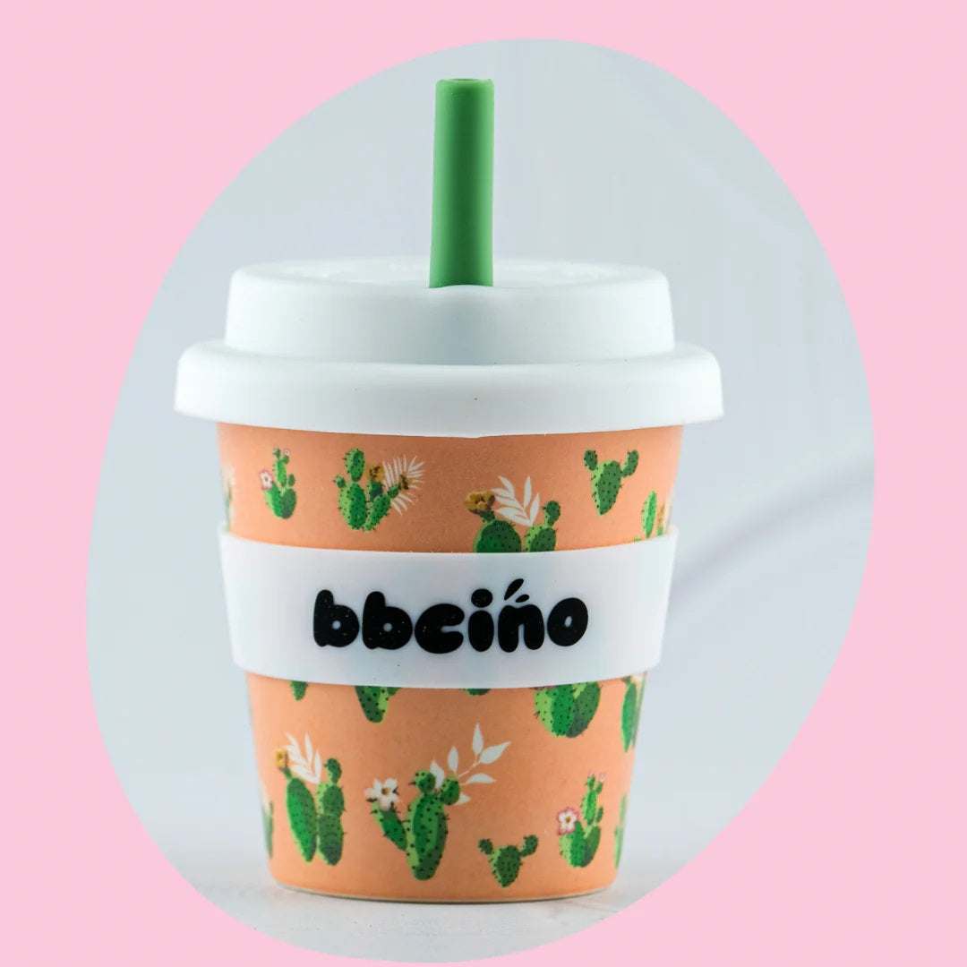 Prickly Pear Bamboo BabyCino Cup