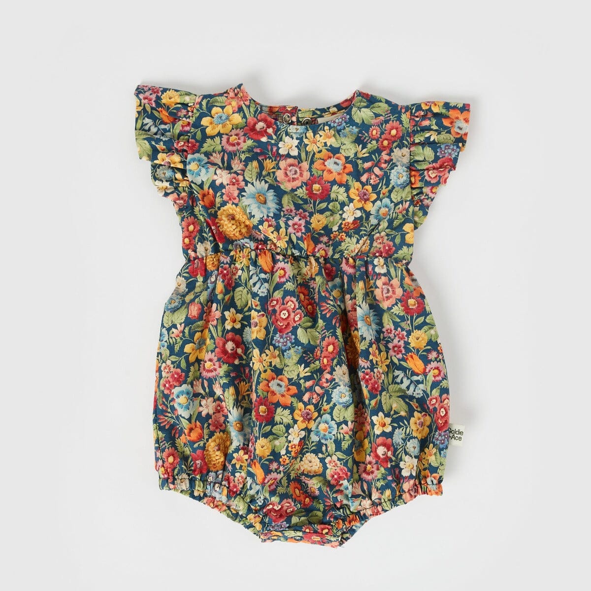 Yellow Floral Print Romper - Two-Piece Romper - Sleeveless Romper - Lulus