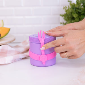 Silicone Cutlery Band (Fuchsia)