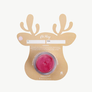 Oh Flossy Lipstick Stocking Stuffer (Rudolph- Blue Ears)