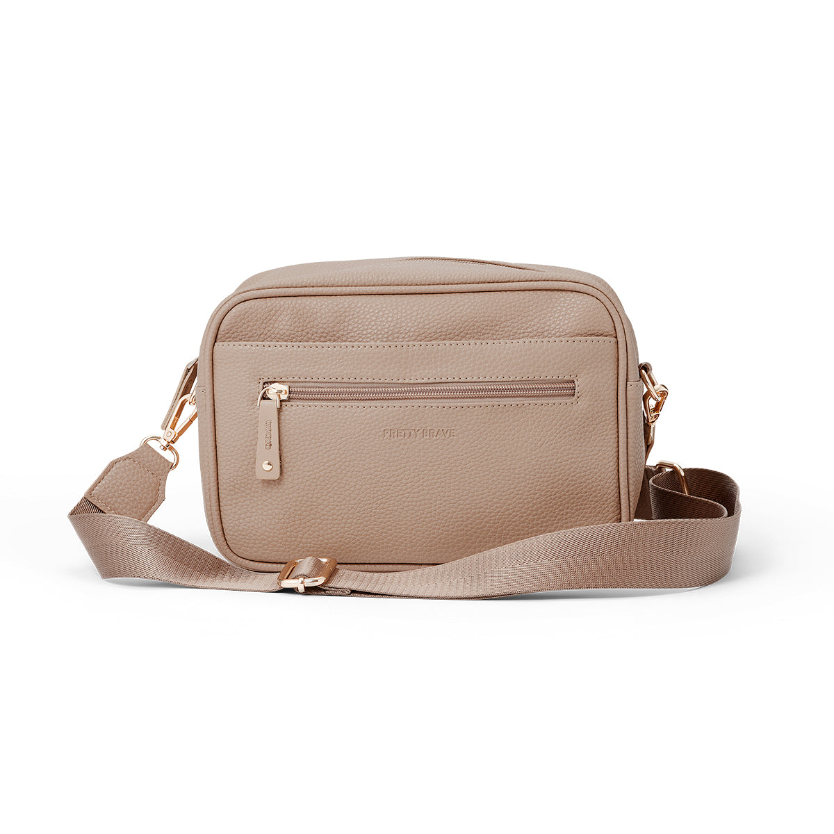 Harper Cross Body Bag (Natural Pebble)