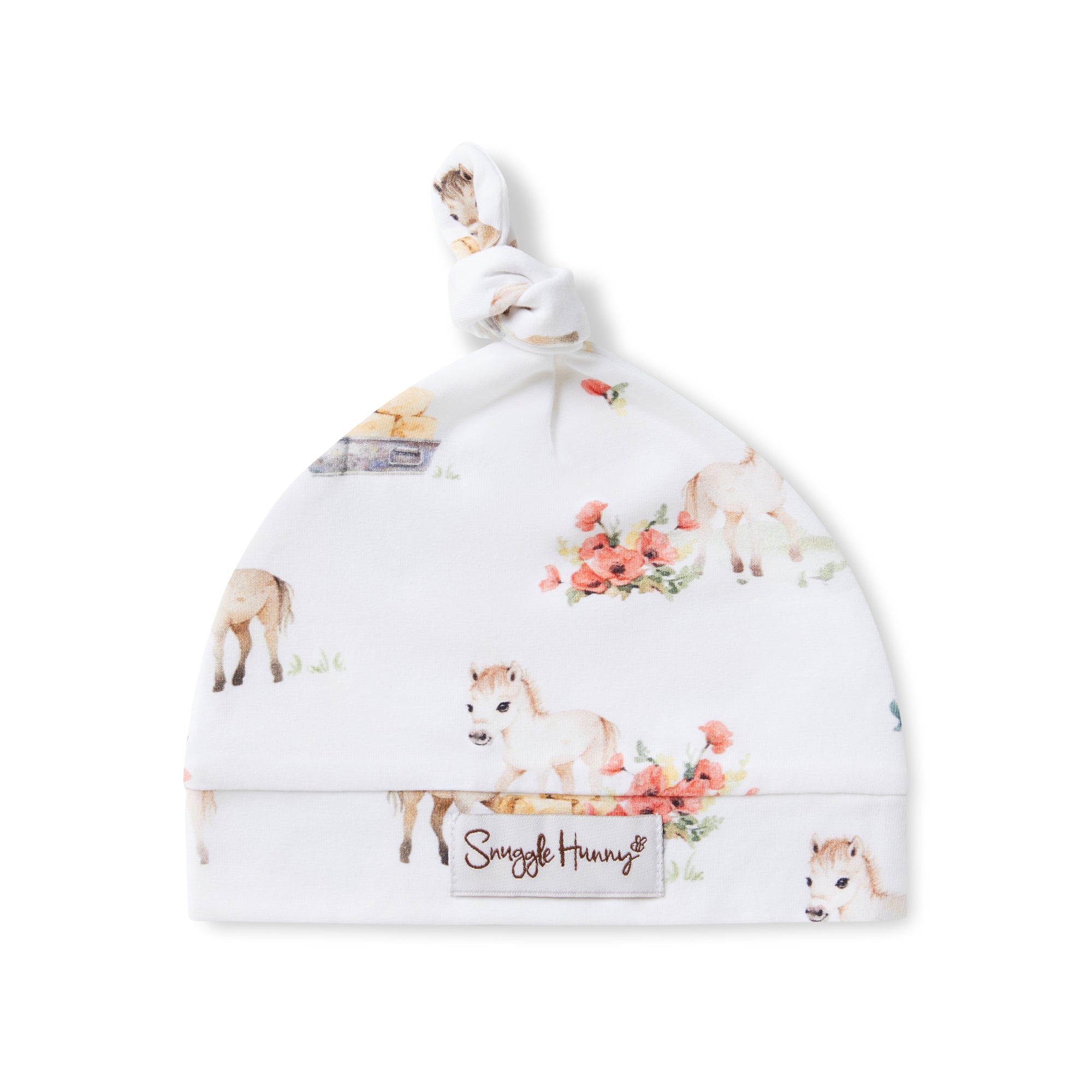 Pony Pals Organic Knotted Beanie