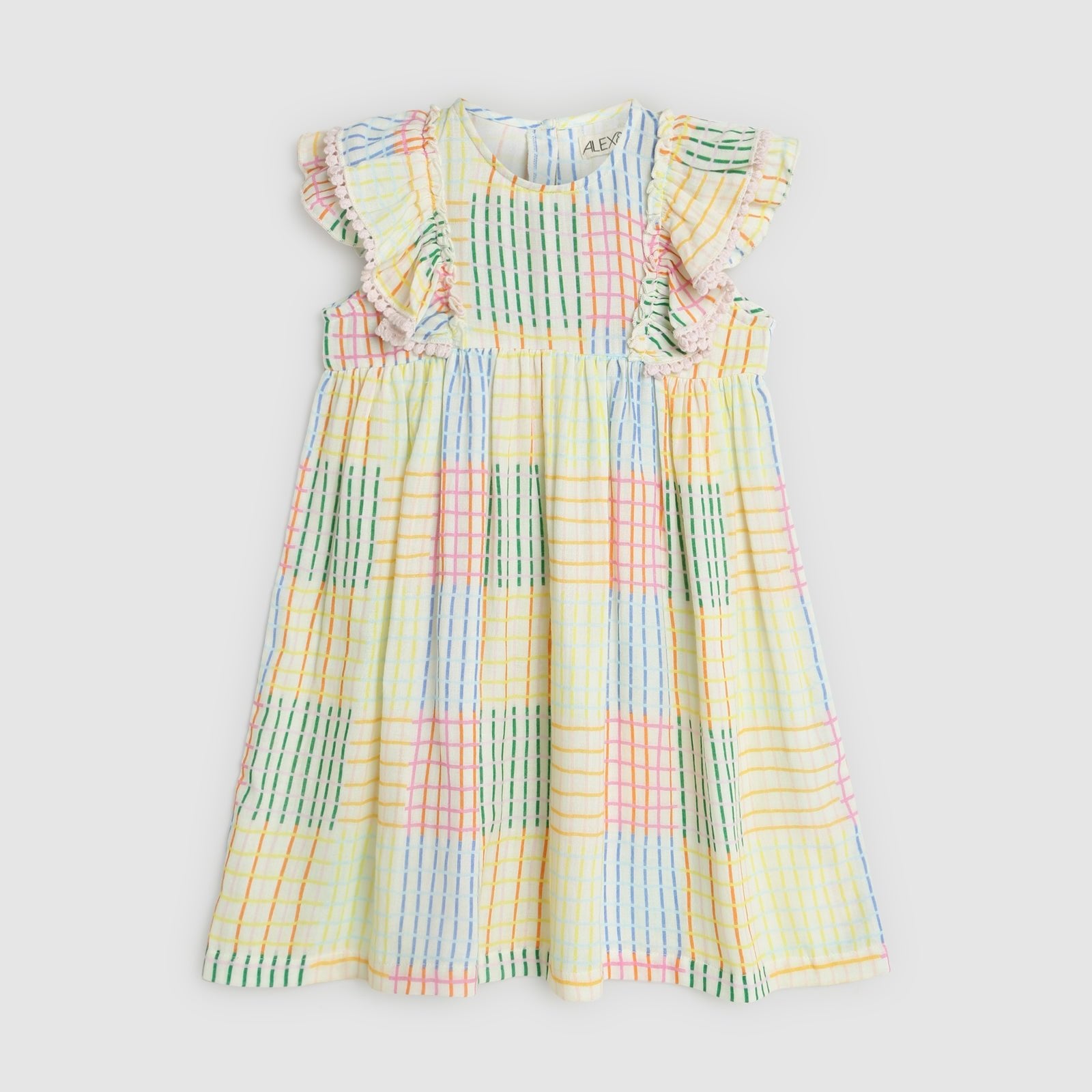 Louisa Dress - Crazy Gingham