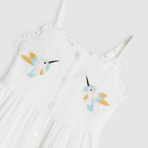 Billie Dress - White Birds