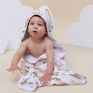 Farm Organic Hooded Baby Towel