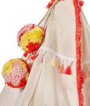 Woodstock Wigwan-Doll`s Teepee (Coral)