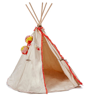 Woodstock Wigwan-Doll`s Teepee (Coral)