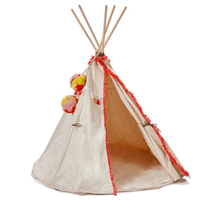 Woodstock Wigwan-Doll`s Teepee (Coral)