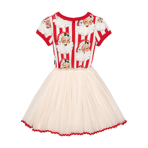 Santa Stripe Circus Dress