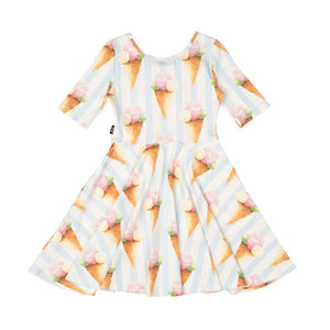 GELATO DREAMS MABEL WAISTED DRESS