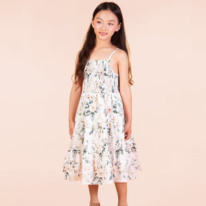 Adeline Shirred Dress