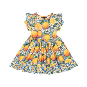 CATANIA RUFFLE DRESS