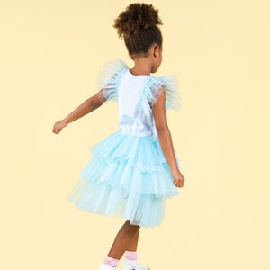 Blue Unicorn Party Dress