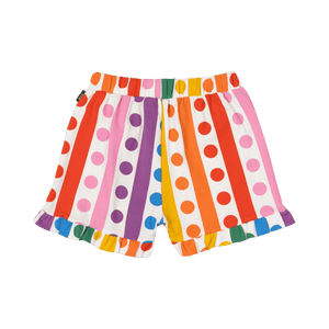 Rainbow Drops Frill Short