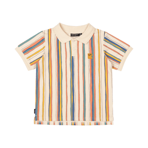 Stripe Polo T-Shirt