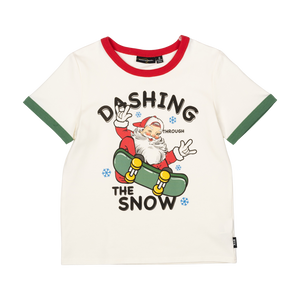 Dashing Through The Snow Ringer Tee